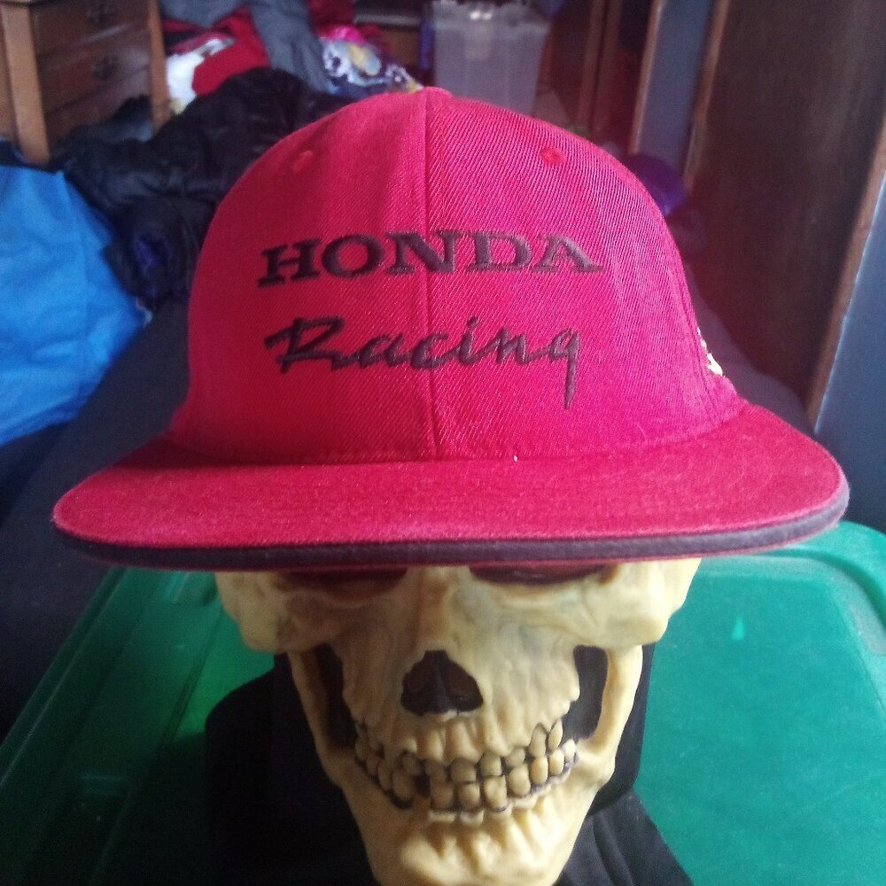 Fox x Honda Racing Fitted Hat Cap Wool